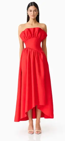 Elliatt Laurel Sleeveless Maxi Dress in Red Size M/10 for rent on The Volte - image 1