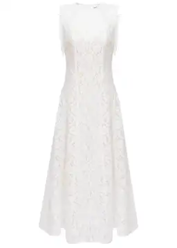 Lovaan Audrey Dress White Size 8 for rent on The Volte - image 8