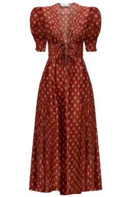 Lovaan Boehm Dress Auburn Rose Size 10 for rent on The Volte - image 4