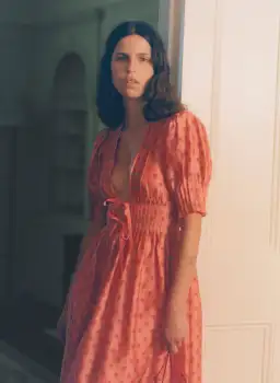 Lovaan Boehm Dress Tiny Rose Pink Size 10 for rent on The Volte - image 5