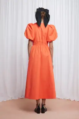 Lovaan Devon Dress Coral Size 8 for rent on The Volte - image 2