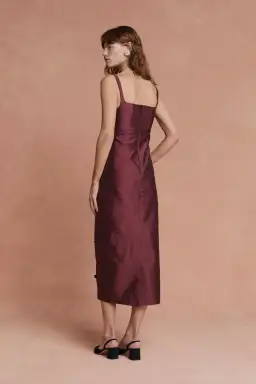 Lovaan Camilla Dress Plum Size 12 for rent on The Volte - image 3