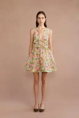 Lovaan Delilah Dress Sienna Floral Size 8 for rent on The Volte - image 2