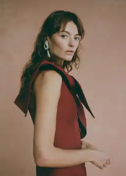 Lovaan Elly Mini Dress Garnet Size 8 for rent on The Volte - image 3