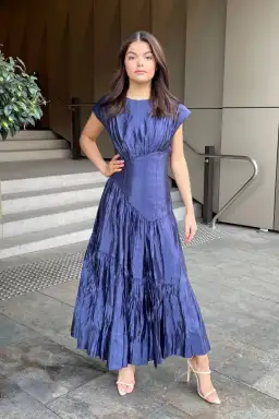 Aje Serendipity Reflection Midi Dress; size 12  for rent on The Volte - image 5