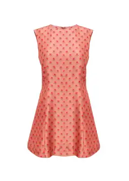 Lovaan Harper Rose Dress Silk Tiny Rose Print Size 8 for rent on The Volte - image 6