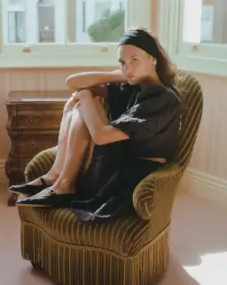 Lovaan Liberty Dress Ink Size 8 for rent on The Volte - image 4