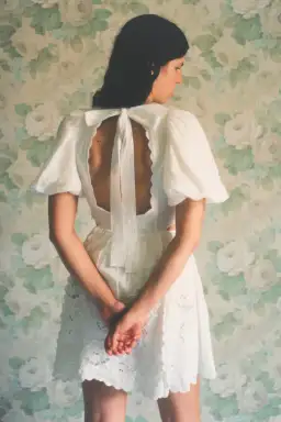 Lovaan Liberty Dress White Size 10 for rent on The Volte - image 1