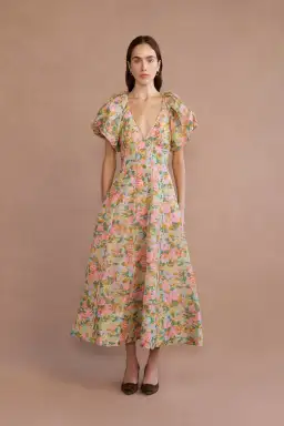 Lovaan Lorna Dress Sienna Floral Size 14 for rent on The Volte - image 1