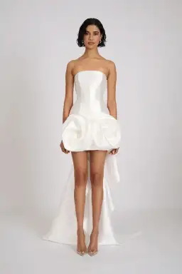 ELIYA THE LABEL Chloe Dress | White XS for rent on The Volte - image 1