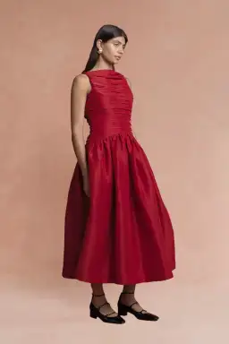 Lovaan Val Dress Ruby Size 12 for rent on The Volte - image 3