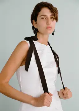 Lovaan Lena Dress White Size 12 for rent on The Volte - image 3