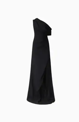 Elliatt Isadora Off the Shoulder Maxi Gown in Black size XXL/16 for rent on The Volte - image 5