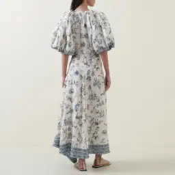 ALEMAIS Casa Midi Dress Print 8 AU for rent on The Volte - image 3