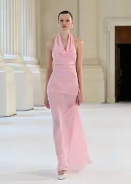 Effie Kats Cleo Gown - Petal Pink Size M for rent on The Volte - image 1
