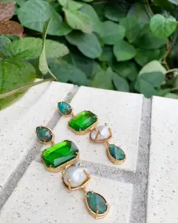 Christie Nicolaides Camellia Earrings  for rent on The Volte - image 2