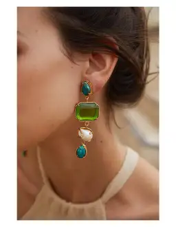 Christie Nicolaides Camellia Earrings  for rent on The Volte - image 1
