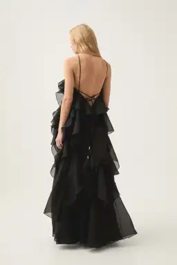 Aje Pandorea Maxi Dress in Black for rent on The Volte - image 5