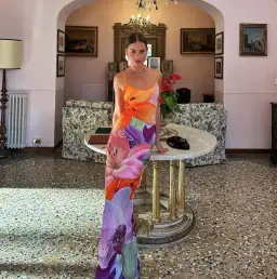 With Harper Lu Slip Dress - Size Small for rent on The Volte - image 2