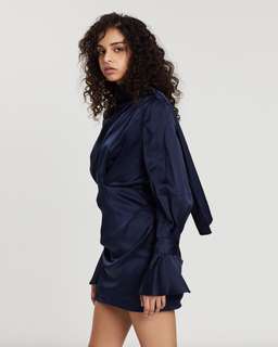 Acler Soto navy dress size 10 for rent on The Volte - image 3