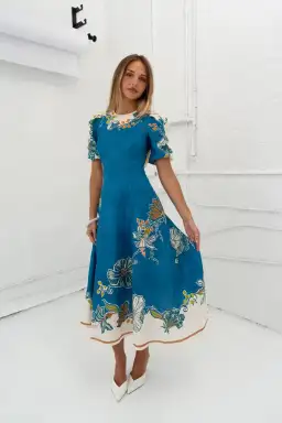 Alemais Luda Midi Dress Size 10 for rent on The Volte - image 1