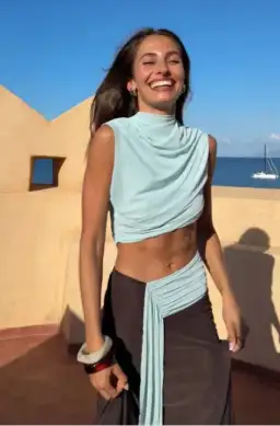 Bec & Bridge Conni Asym Midi Dress Size 12 for rent on The Volte - image 2