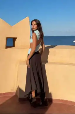 Bec & Bridge Conni Asym Midi Dress Size 12 for rent on The Volte - image 4