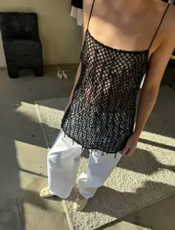 Harris Tapper Beaded Singlet for rent on The Volte - image 2