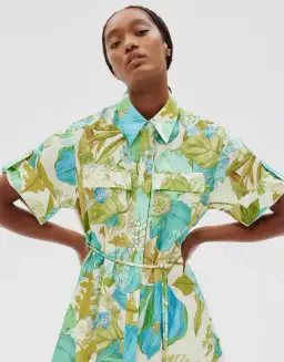 Janis Shirt Dress for rent on The Volte - image 5