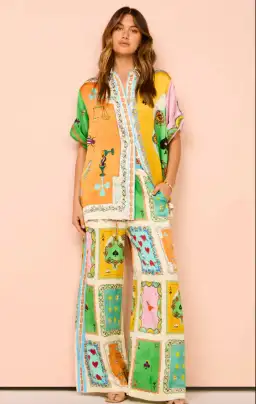 Rummy silk set for rent on The Volte - image 2