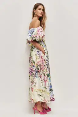 AJE Adina Midi Dress Lavandula 12 AU / 8 US for rent on The Volte - image 3