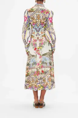 Waist tie shirt dress Almalfi Amores for rent on The Volte - image 3