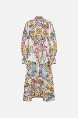 Waist tie shirt dress Almalfi Amores for rent on The Volte - image 2