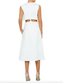Alcott dress soft white for rent on The Volte - image 3