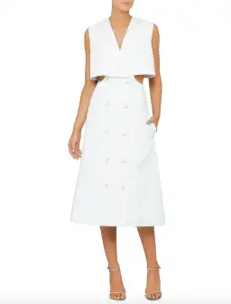 Alcott dress soft white for rent on The Volte - image 2