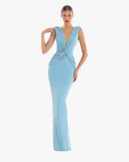 Blue Butterfly Gown for rent on The Volte - image 1