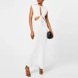 Triquetra Muscle Tank dress white for rent on The Volte - image 1