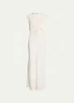 Triquetra Muscle Tank dress white for rent on The Volte - image 4