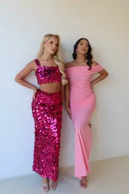 Nera Dress Pink for rent on The Volte - image 4