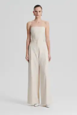 Striped Cotton Trouser Cream for rent on The Volte - image 5