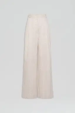 Striped Cotton Bustier Cream for rent on The Volte - image 2