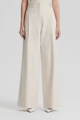 Striped Cotton Bustier Cream for rent on The Volte - image 5