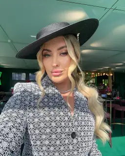 Embroided Floral Chanel Set for rent on The Volte - image 3