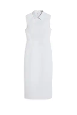 Scuba Pencil Dress - White for rent on The Volte - image 3