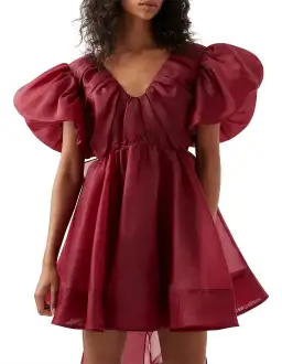 Aje Gretta Organza Mini Dress Size 6 for rent on The Volte - image 2