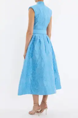 Rebecca Vallance Aegir Midi Dress; size 8  for rent on The Volte - image 4