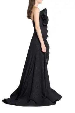 Iron Works Gown Black Luminous for rent on The Volte - image 2