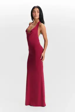 Harper Dress Cherry Red for rent on The Volte - image 1