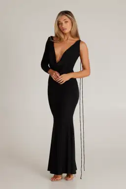 Emilia Black Dress for rent on The Volte - image 3