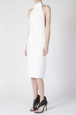 Acler Hardwood Dress Ivory White Size 10 for rent on The Volte - image 1